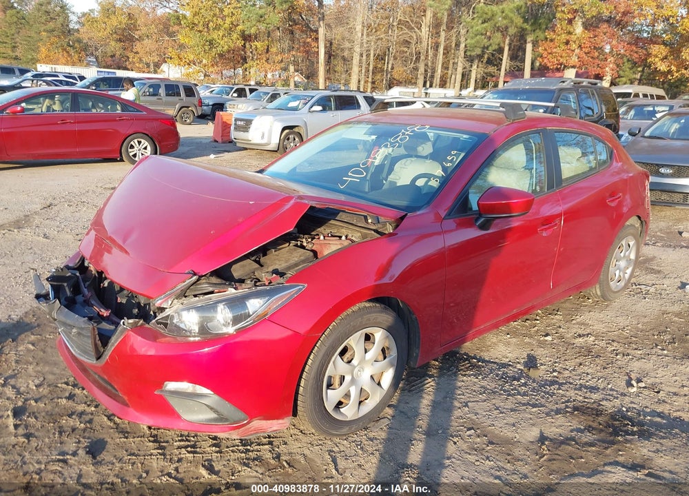 2015 MAZDA 3 I SPORT VIN: 3MZBM1K76FM157659