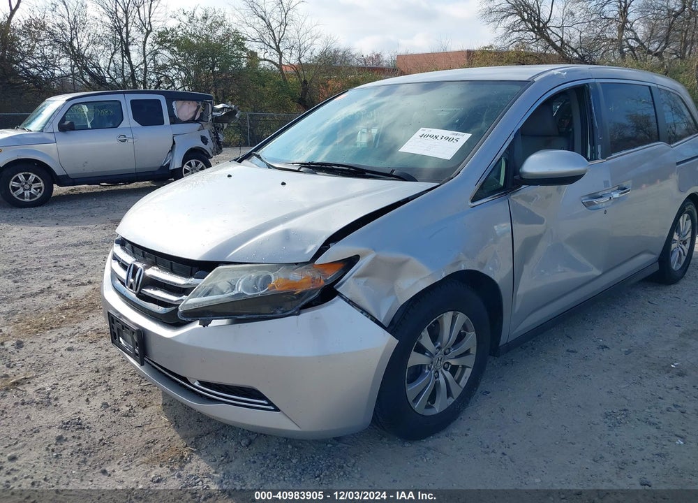 2014 HONDA ODYSSEY EX VIN: 5FNRL5H44EB085520