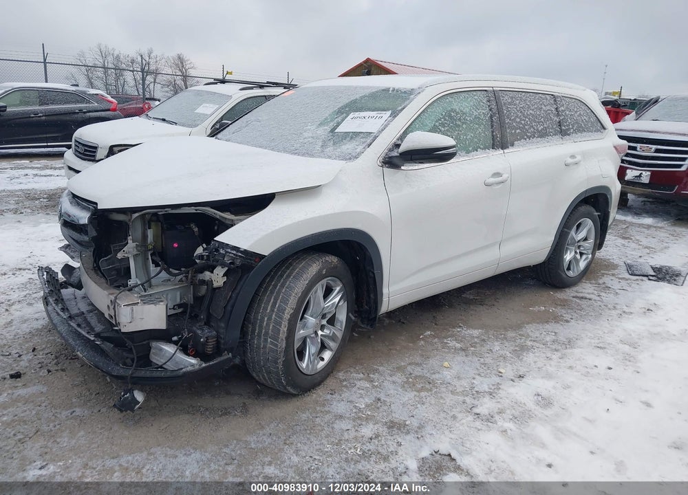 2014 TOYOTA HIGHLANDER LIMITED V6 VIN: 5TDDKRFH7ES009778