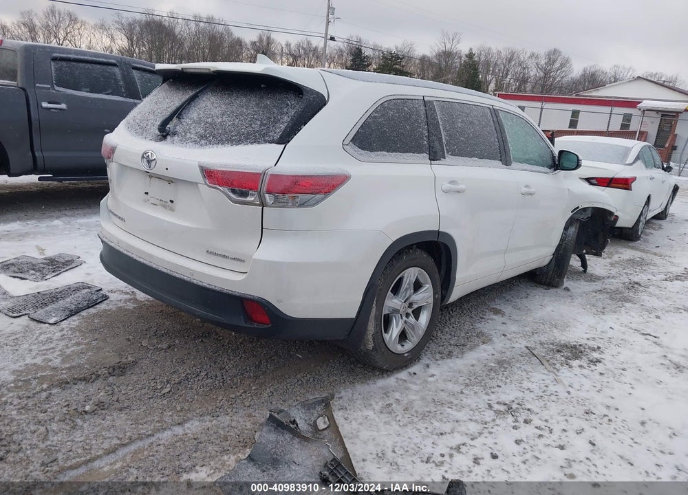 2014 TOYOTA HIGHLANDER LIMITED V6 VIN: 5TDDKRFH7ES009778