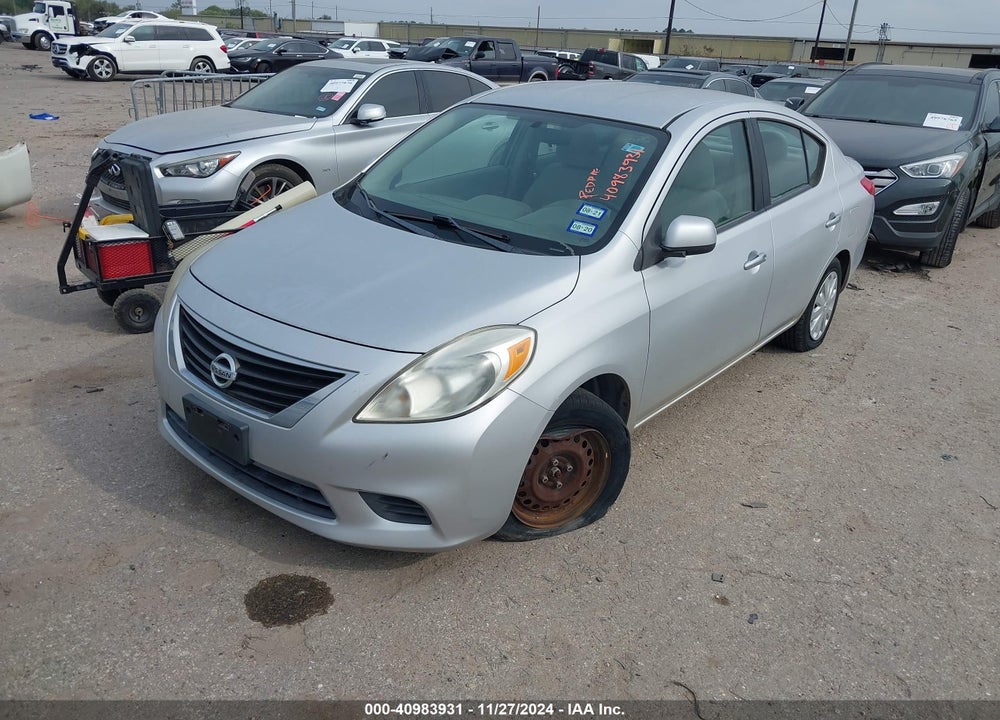 2012 NISSAN VERSA 1.6 SV VIN: 3N1CN7AP5CL826209