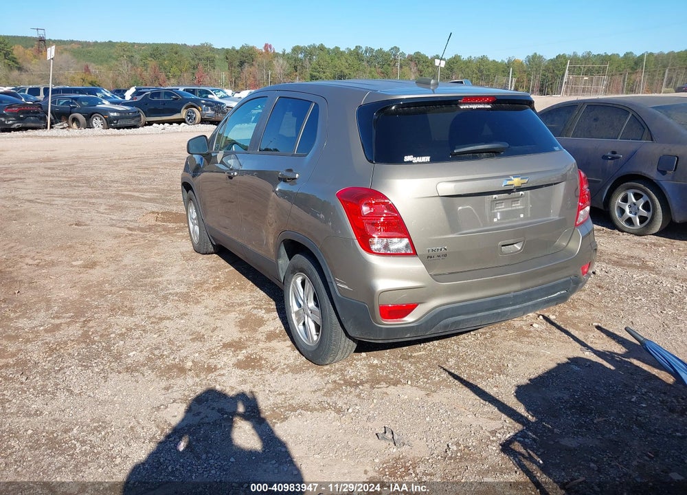 2020 CHEVROLET TRAX FWD LS VIN: KL7CJKSB4LB334882