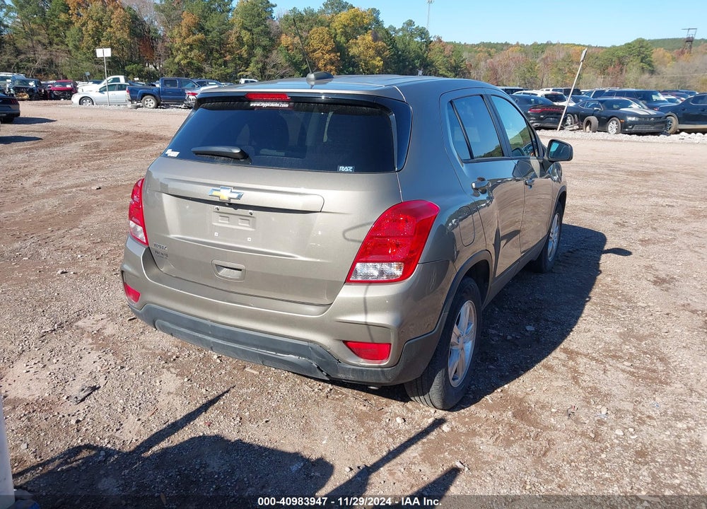 2020 CHEVROLET TRAX FWD LS VIN: KL7CJKSB4LB334882