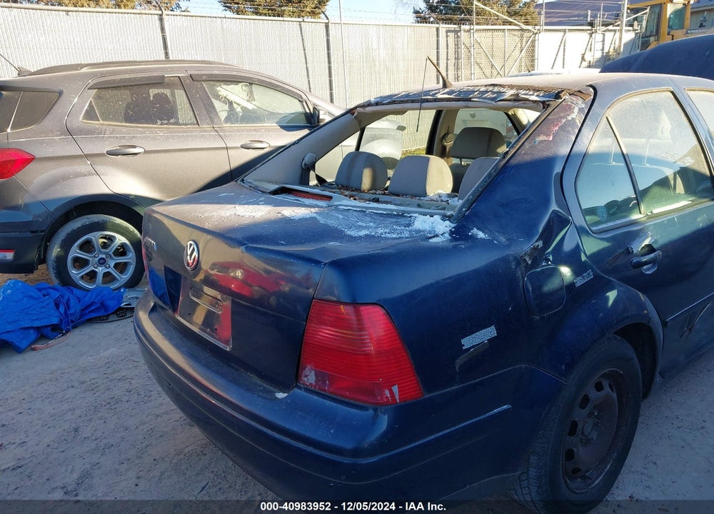 2001 VOLKSWAGEN JETTA GL VIN: 3VWRK69M31M117660