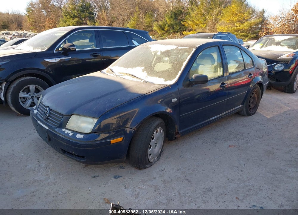 2001 VOLKSWAGEN JETTA GL VIN: 3VWRK69M31M117660