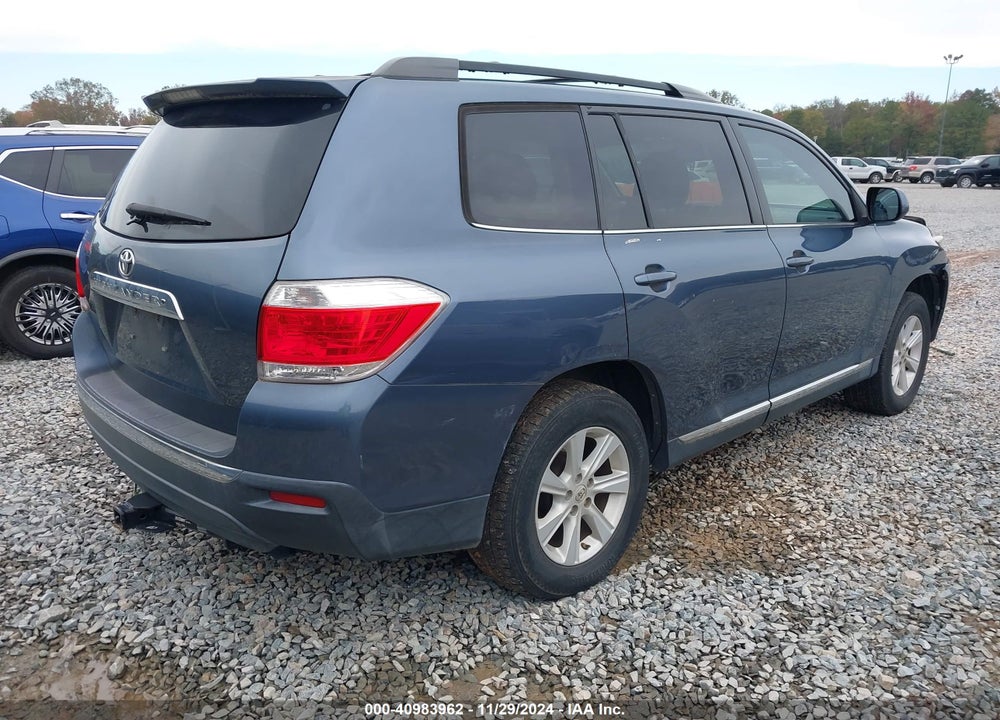 2012 TOYOTA HIGHLANDER SE V6 VIN: 5TDZK3EH6CS085154