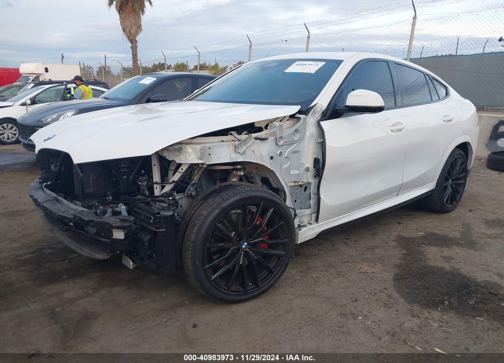 2024 BMW X6 XDRIVE40I VIN: 5UX33EX03R9T76691