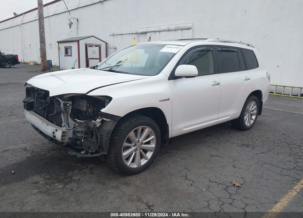 2008 TOYOTA HIGHLANDER HYBRID LIMITED VIN: JTEEW44AX82018693