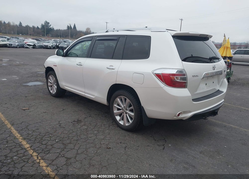 2008 TOYOTA HIGHLANDER HYBRID LIMITED VIN: JTEEW44AX82018693