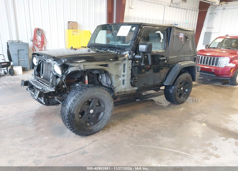 2008 JEEP WRANGLER X VIN: 1J8FA24148L646456