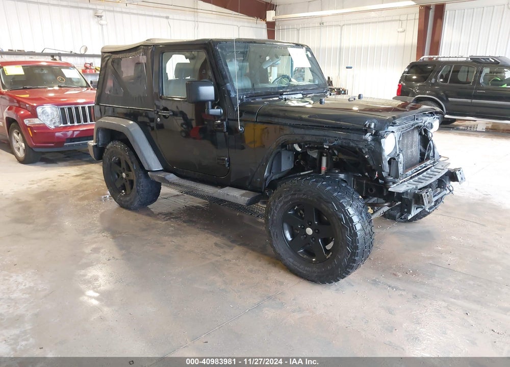 2008 JEEP WRANGLER X VIN: 1J8FA24148L646456