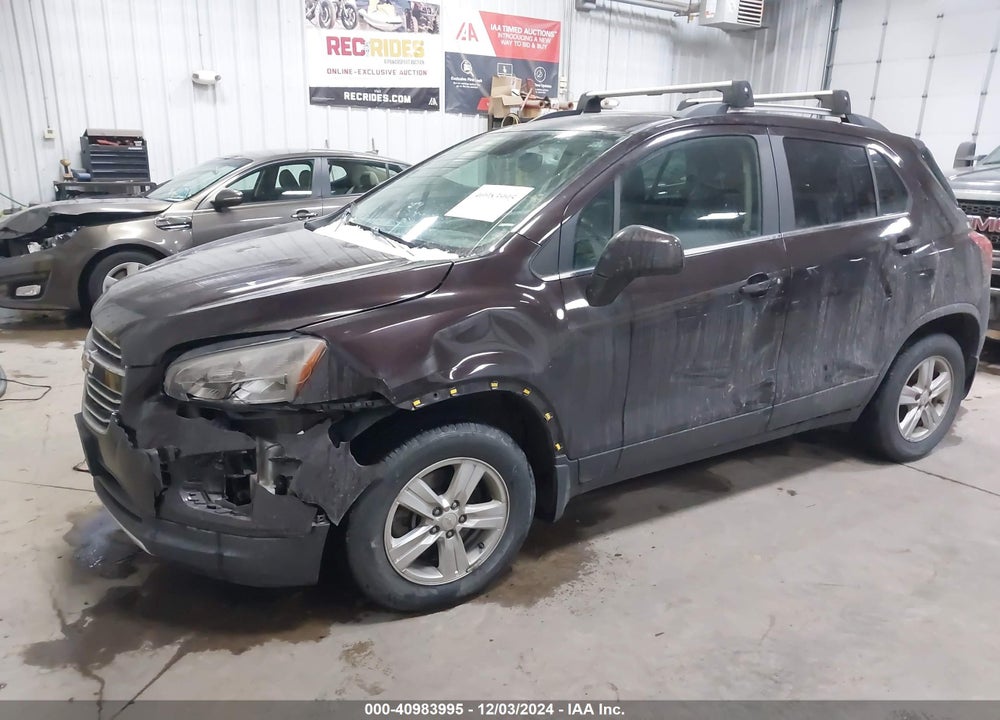 2015 CHEVROLET TRAX LT VIN: KL7CJRSB4FB083441