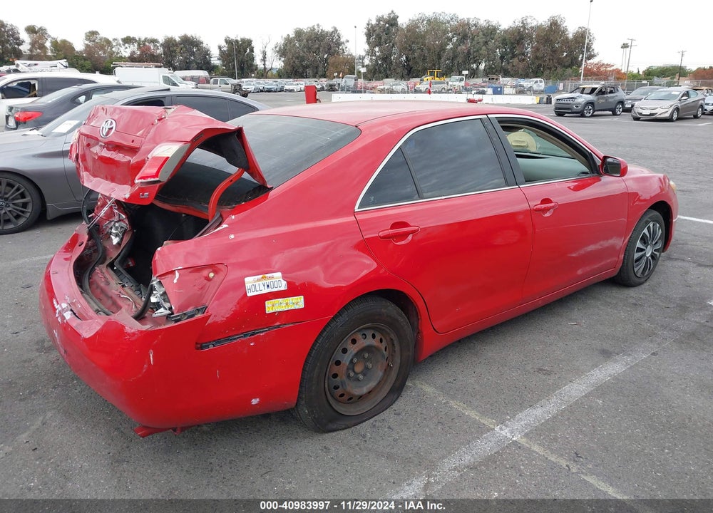 2007 TOYOTA CAMRY LE VIN: 4T1BE46K37U068155