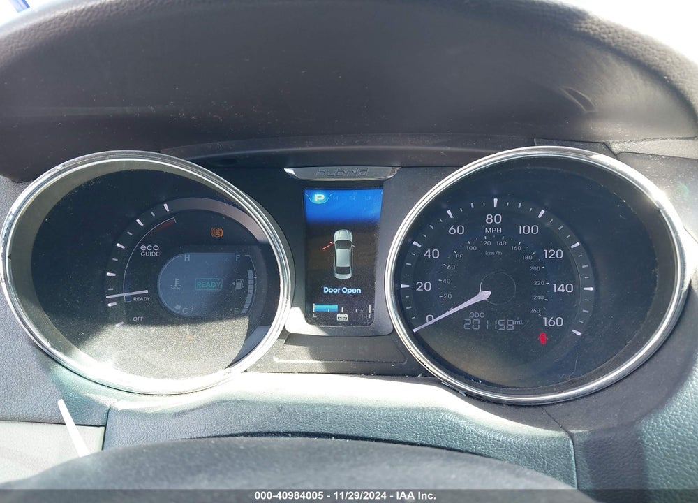 2013 HYUNDAI SONATA HYBRID VIN: KMHEC4A47DA093620