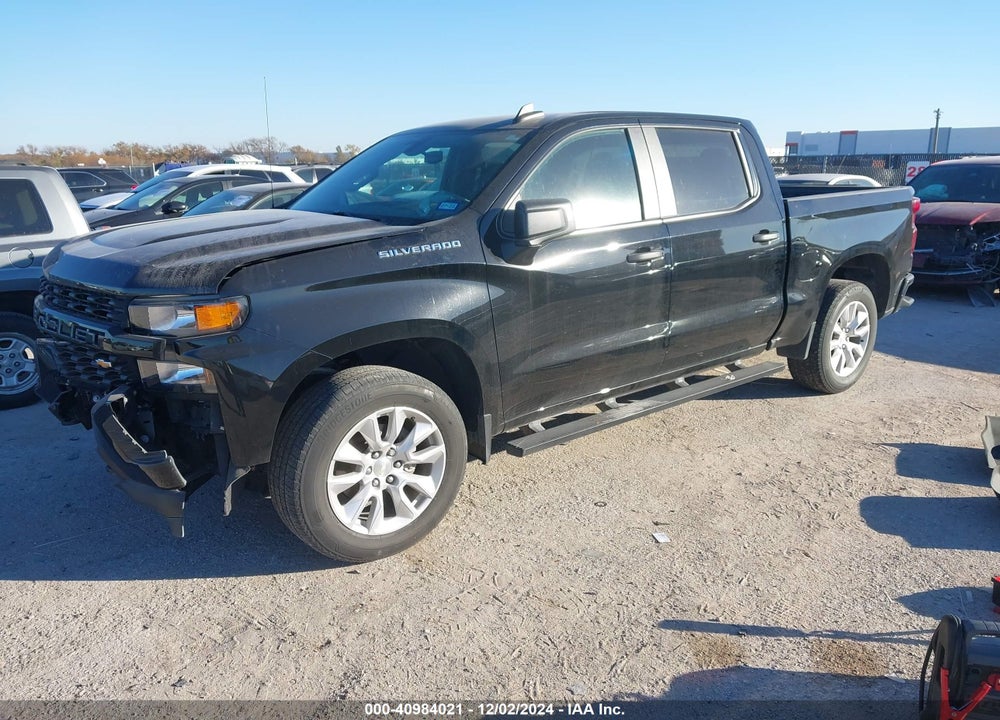 2020 CHEVROLET SILVERADO 1500 2WD SHORT BED CUSTOM VIN: 3GCPWBEK4LG362142