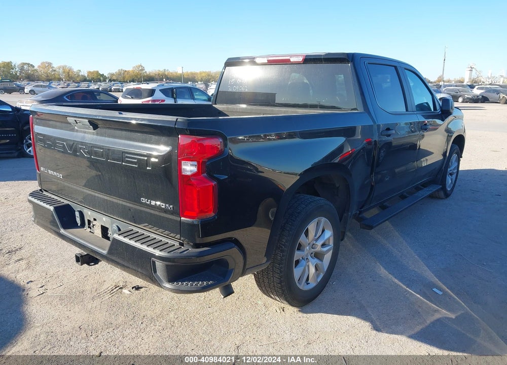 2020 CHEVROLET SILVERADO 1500 2WD SHORT BED CUSTOM VIN: 3GCPWBEK4LG362142