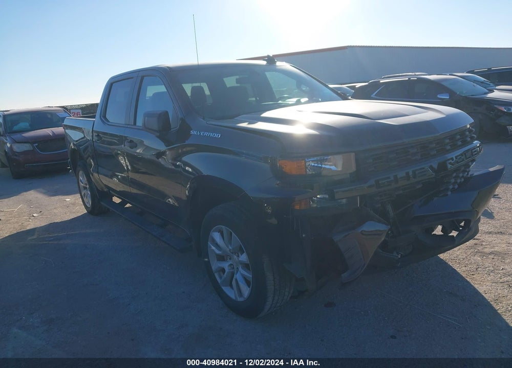 2020 CHEVROLET SILVERADO 1500 2WD SHORT BED CUSTOM VIN: 3GCPWBEK4LG362142