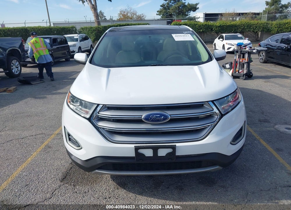 2015 FORD EDGE SEL VIN: 2FMTK4J93FBB06361