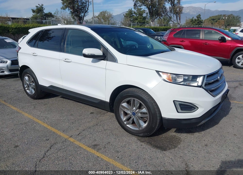 2015 FORD EDGE SEL VIN: 2FMTK4J93FBB06361