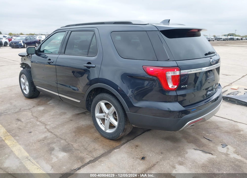 2017 FORD EXPLORER XLT VIN: 1FM5K7D83HGE36669