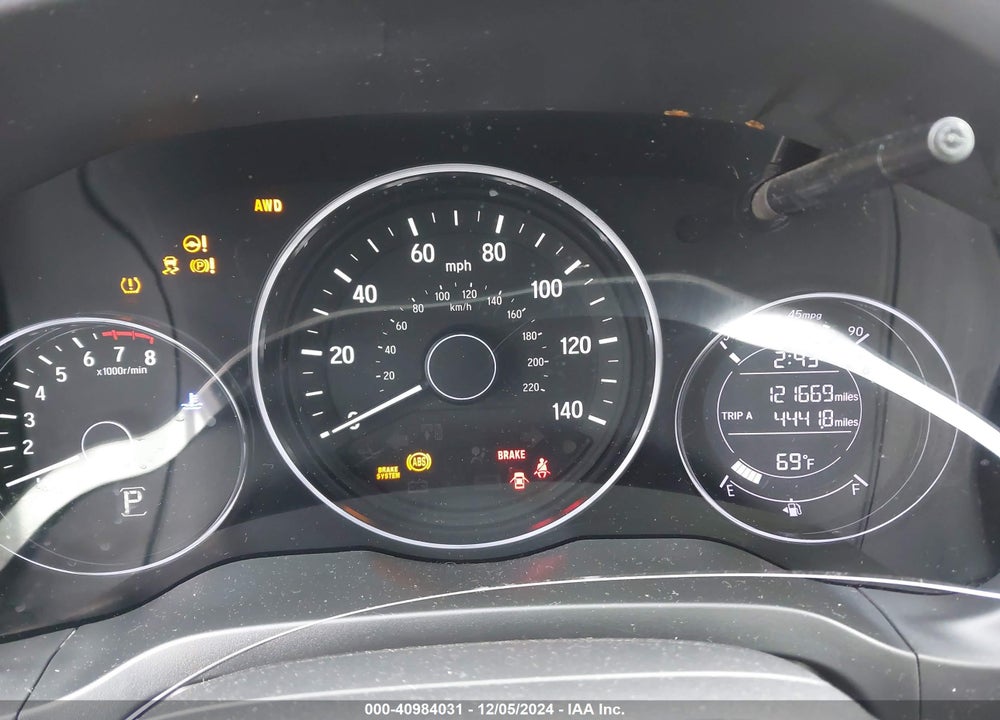 2021 HONDA HR-V AWD LX VIN: 3CZRU6H39MM744285