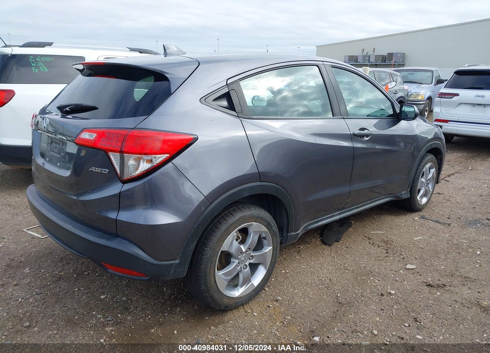 2021 HONDA HR-V AWD LX VIN: 3CZRU6H39MM744285