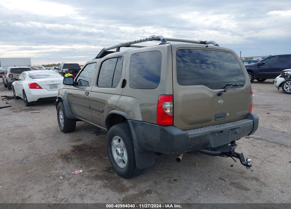 2001 NISSAN XTERRA SE VIN: 5N1ED28YX1C590784