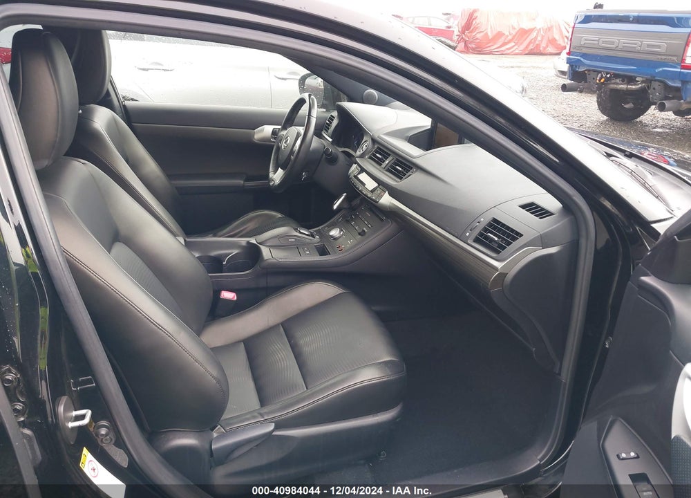 2012 LEXUS CT 200H PREMIUM VIN: JTHKD5BHXC2092576