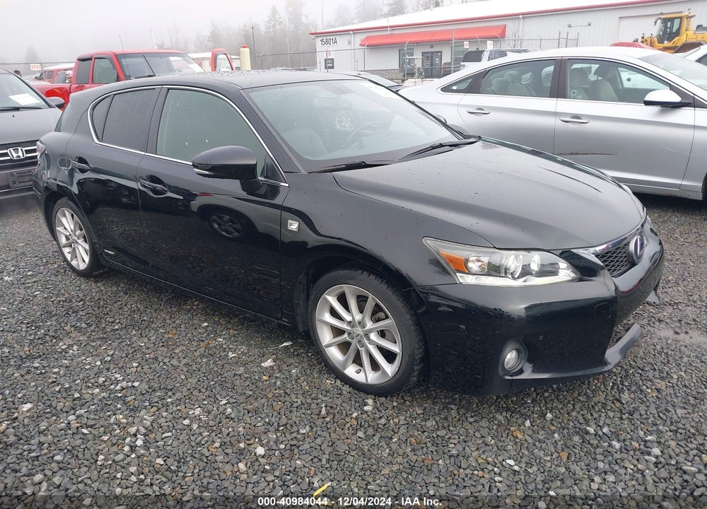 2012 LEXUS CT 200H PREMIUM VIN: JTHKD5BHXC2092576