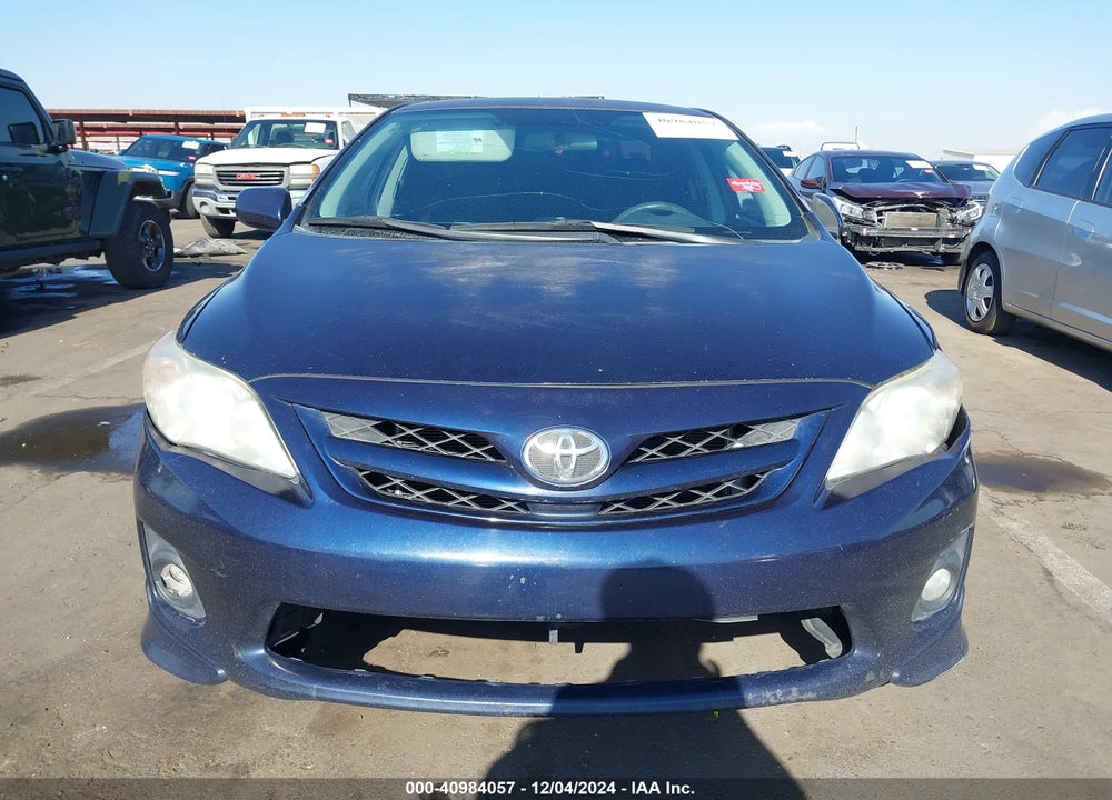 2012 TOYOTA COROLLA S VIN: 2T1BU4EE8CC869612