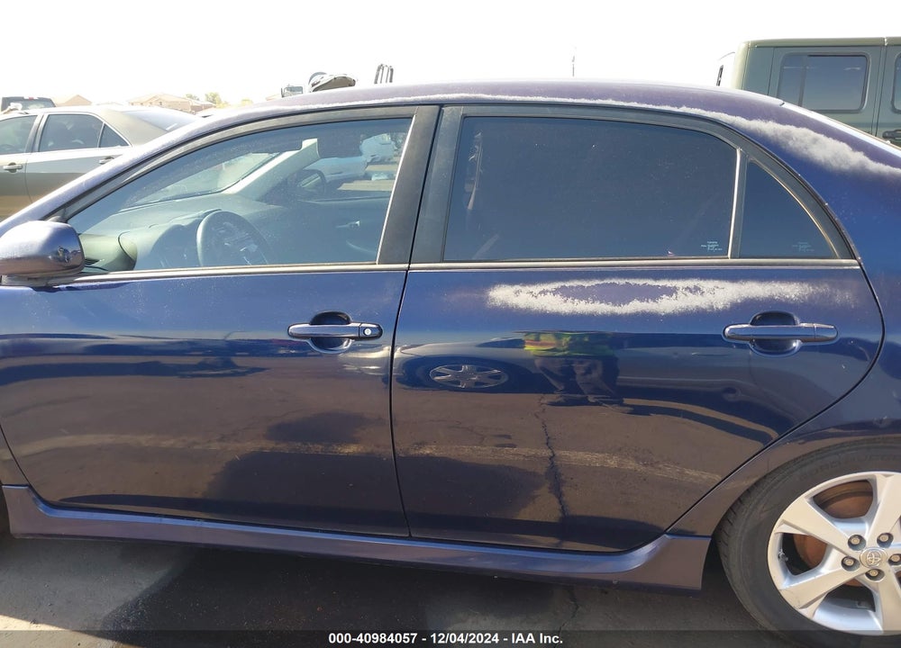 2012 TOYOTA COROLLA S VIN: 2T1BU4EE8CC869612