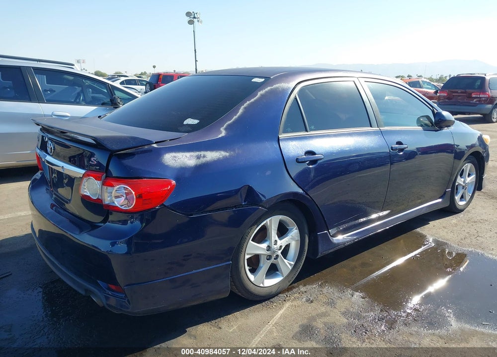 2012 TOYOTA COROLLA S VIN: 2T1BU4EE8CC869612