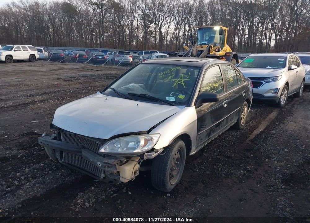 2003 HONDA CIVIC EX VIN: 2HGES26793H591950
