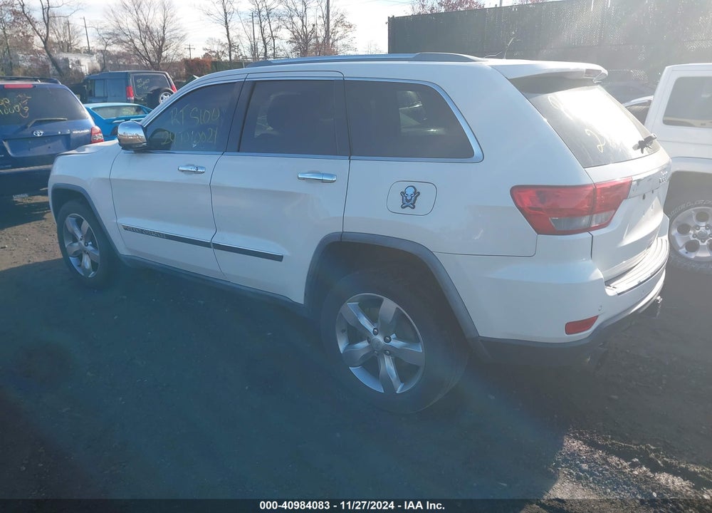 2011 JEEP GRAND CHEROKEE OVERLAND VIN: 1J4RR6GT0BC721334