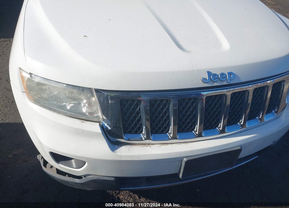 2011 JEEP GRAND CHEROKEE OVERLAND VIN: 1J4RR6GT0BC721334
