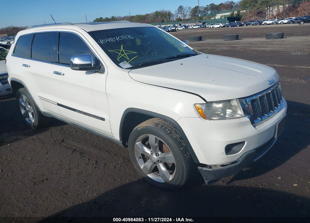 2011 JEEP GRAND CHEROKEE OVERLAND VIN: 1J4RR6GT0BC721334