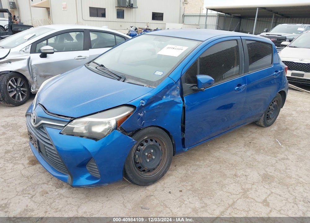 2015 TOYOTA YARIS L VIN: VNKKTUD33FA033015