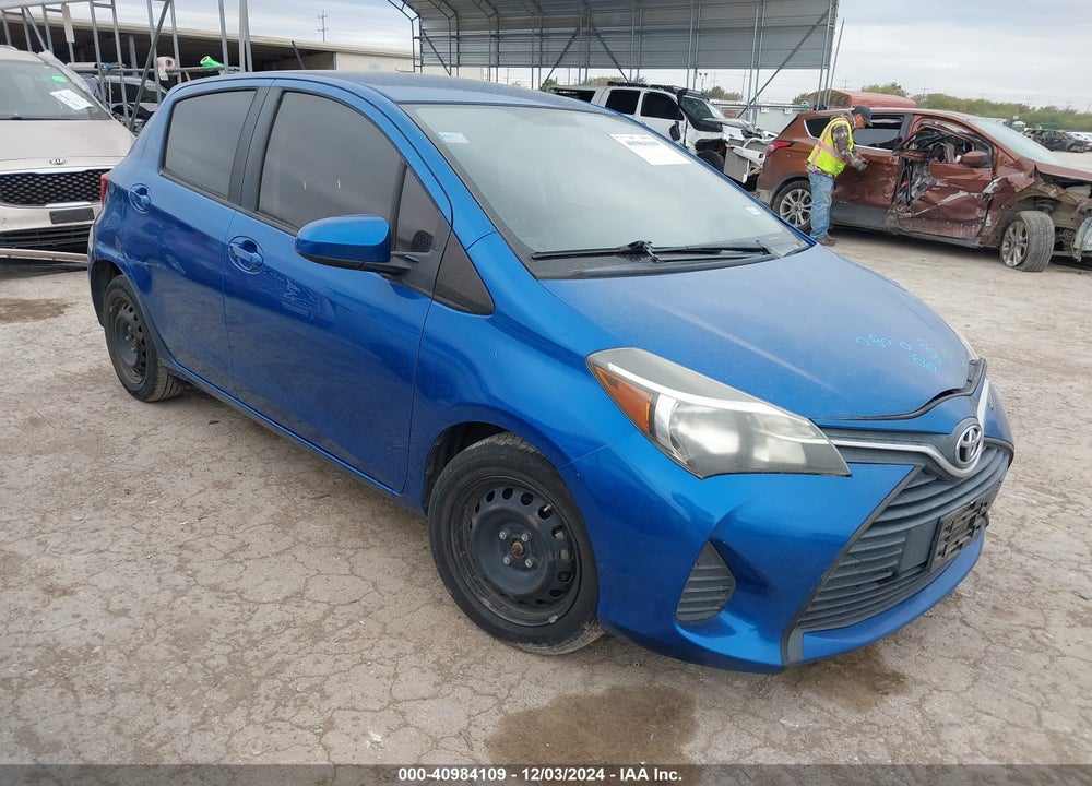 2015 TOYOTA YARIS L VIN: VNKKTUD33FA033015
