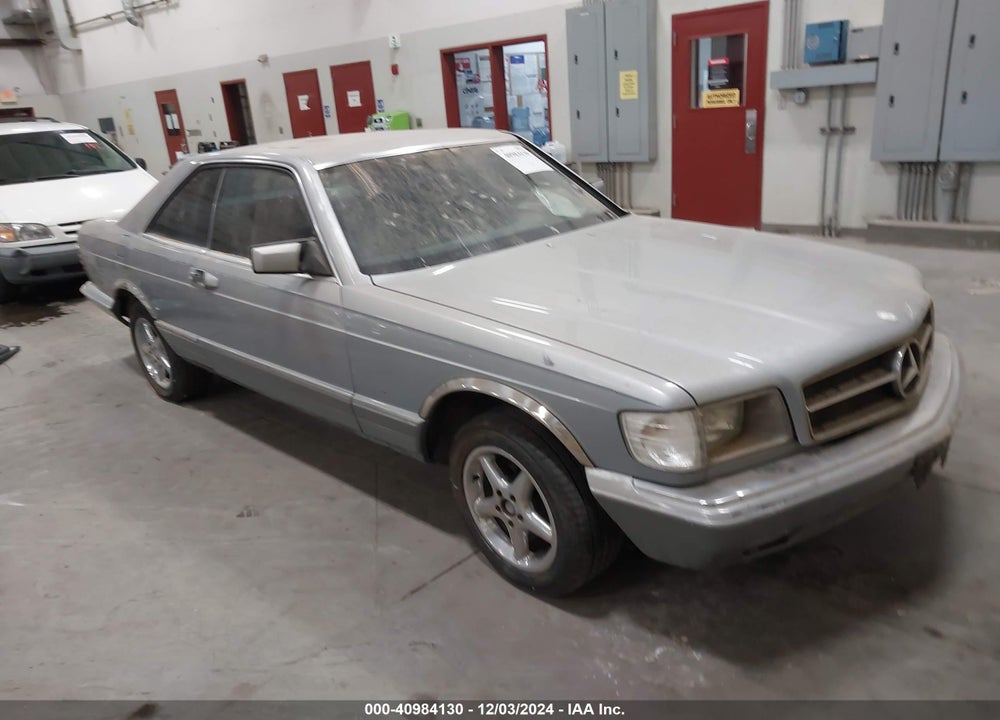 1984 MERCEDES-BENZ 500 SEC VIN: WDBCA44A7EA067599