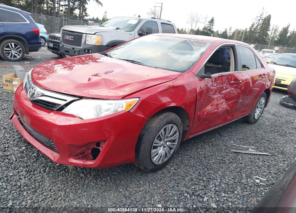 2013 TOYOTA CAMRY LE VIN: 4T4BF1FK8DR303906