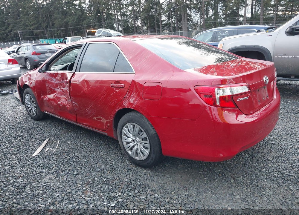 2013 TOYOTA CAMRY LE VIN: 4T4BF1FK8DR303906
