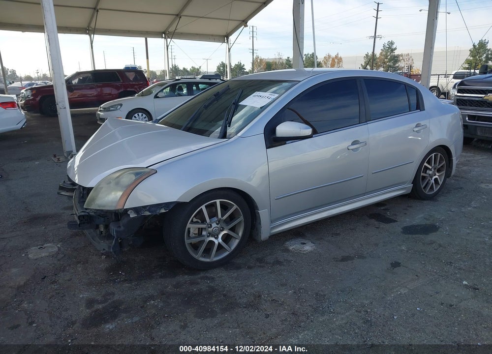 2008 NISSAN SENTRA SE-R SPEC V VIN: 3N1CB61E08L628341