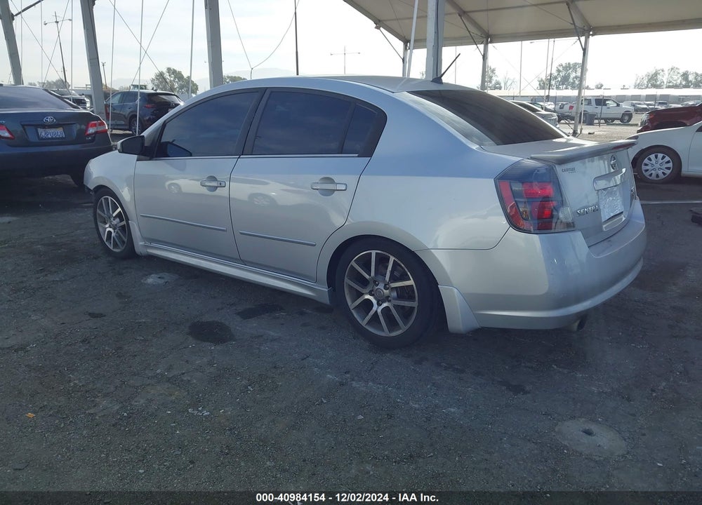 2008 NISSAN SENTRA SE-R SPEC V VIN: 3N1CB61E08L628341