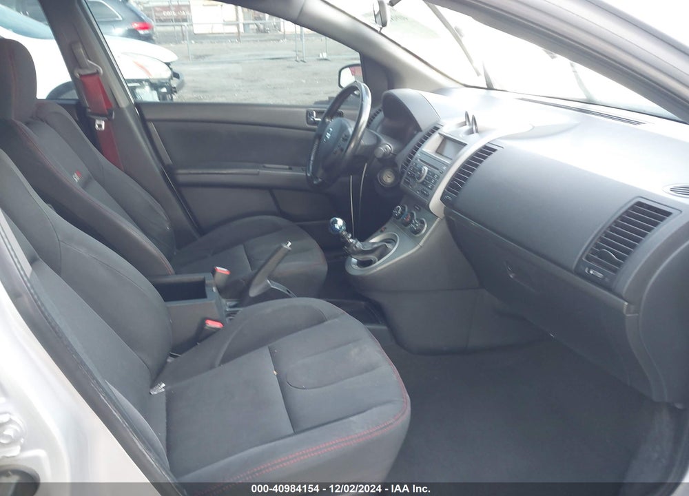 2008 NISSAN SENTRA SE-R SPEC V VIN: 3N1CB61E08L628341