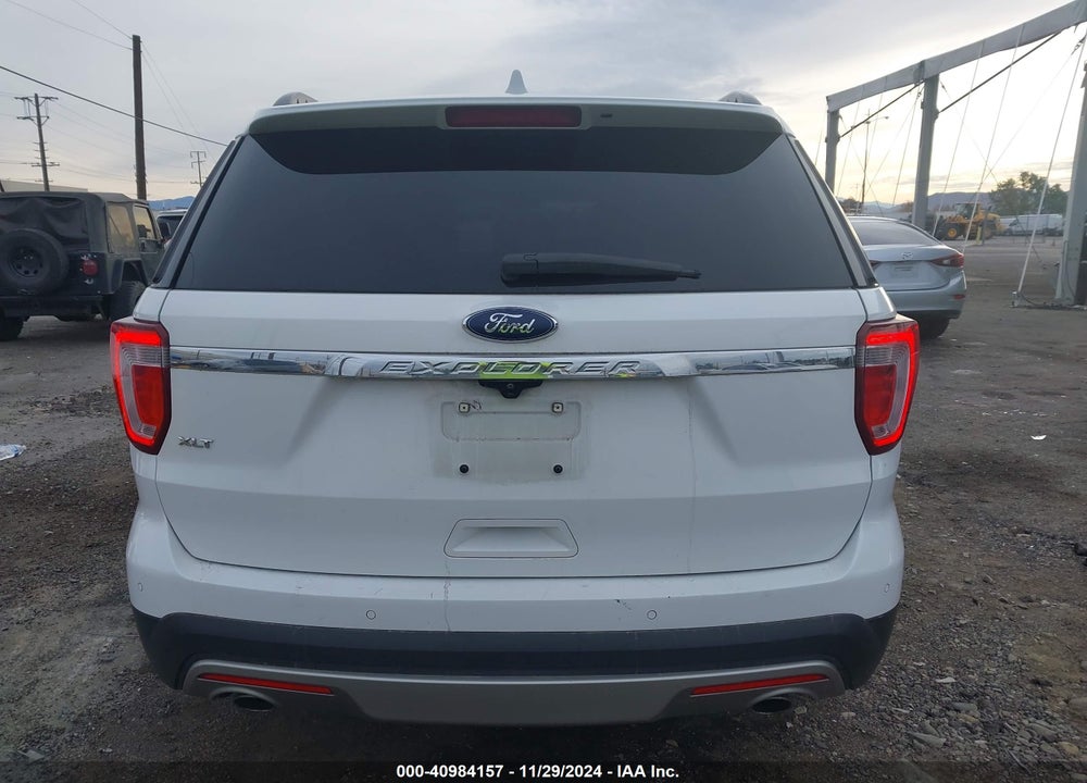 2017 FORD EXPLORER XLT VIN: 1FM5K7D88HGE24517