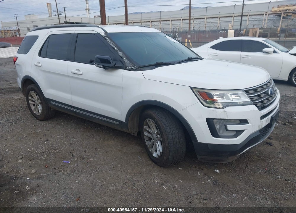2017 FORD EXPLORER XLT VIN: 1FM5K7D88HGE24517