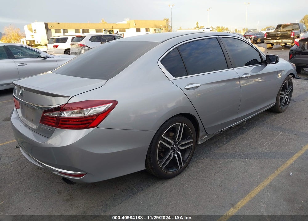 2017 HONDA ACCORD SPORT VIN: 1HGCR2F58HA292943