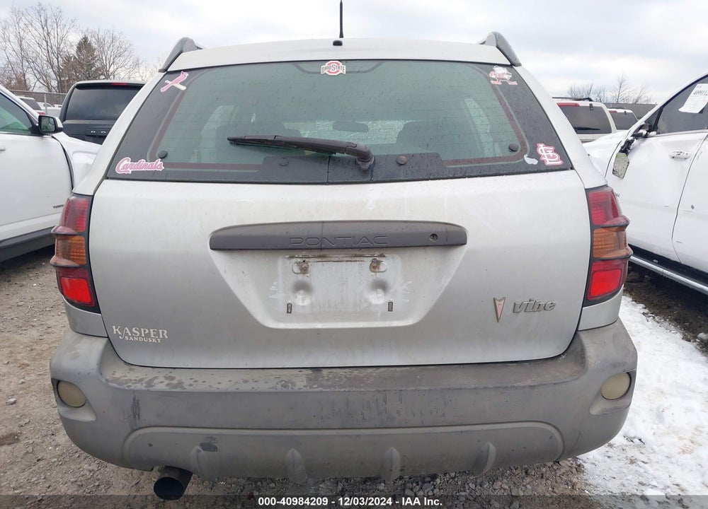 2005 PONTIAC VIBE VIN: 5Y2SL63835Z446442