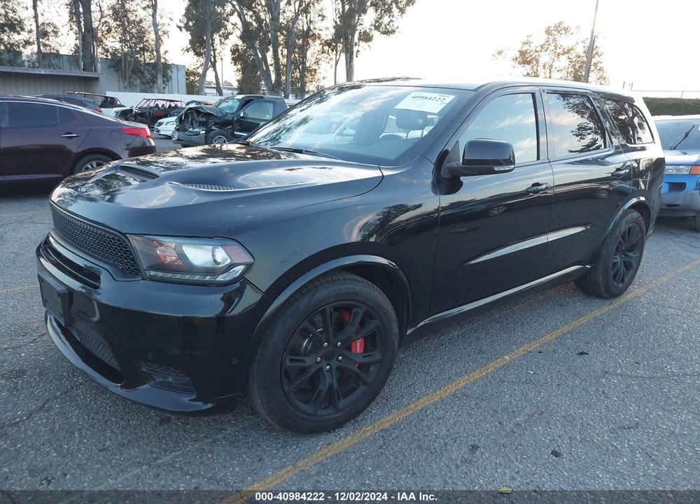 2018 DODGE DURANGO SRT AWD VIN: 1C4SDJGJ7JC223508