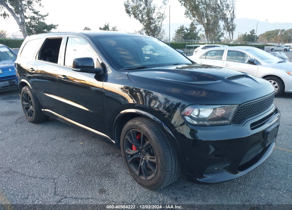 2018 DODGE DURANGO SRT AWD VIN: 1C4SDJGJ7JC223508